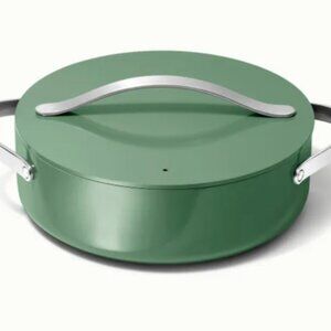Caraway Rondeau Sage 6-Qt Nonstick Pan with Lid NEW in Box